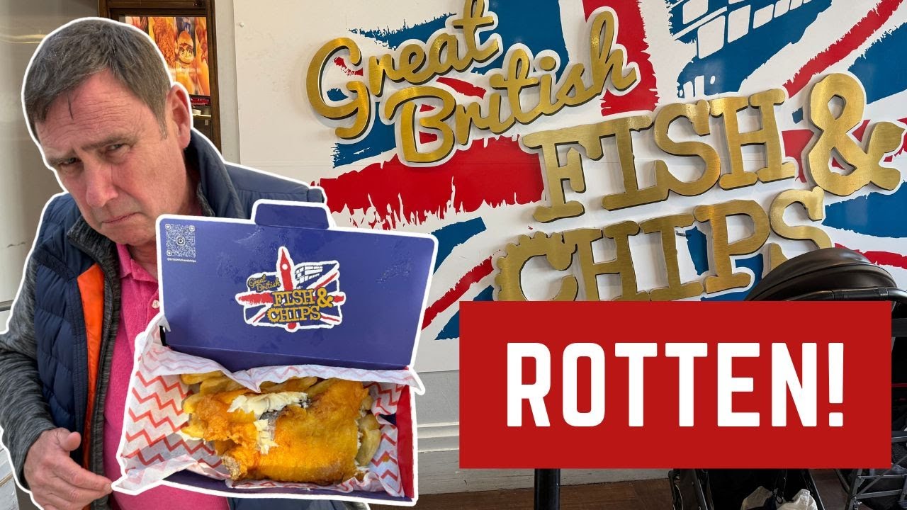 The WORST FISH AND CHIPS I've Ever Reviewed!! DO NOT GO HERE!!