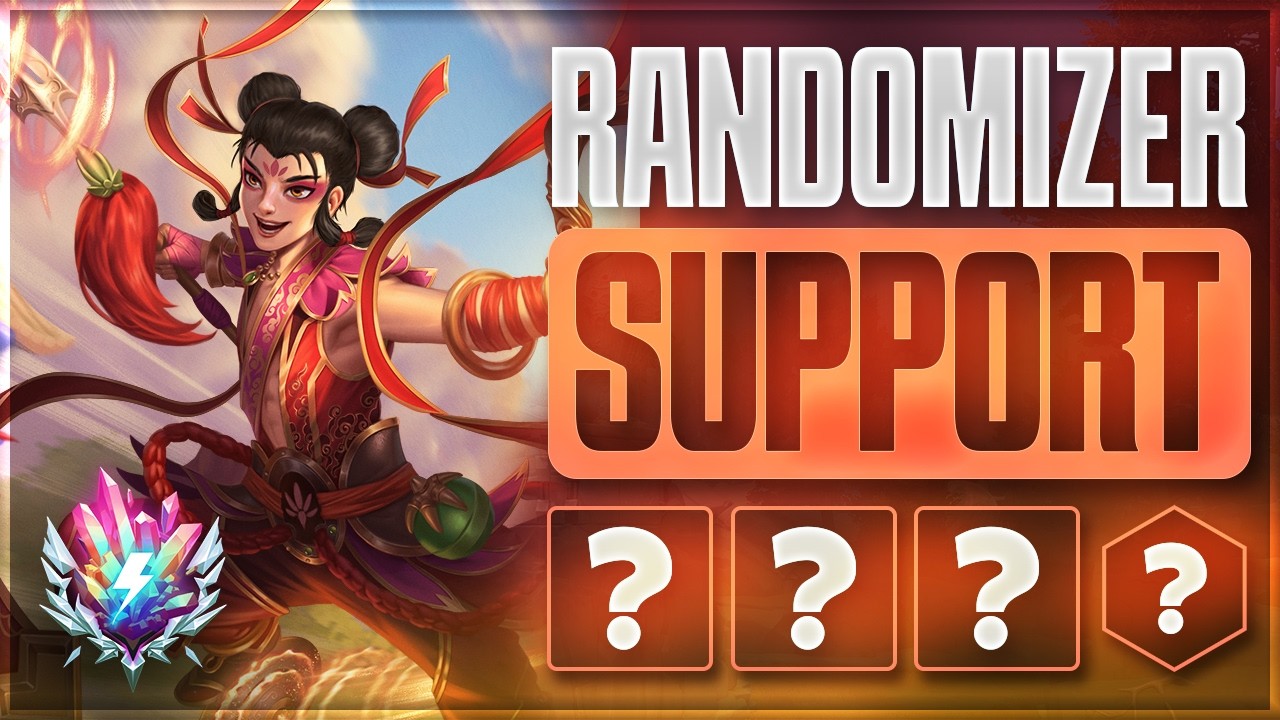 IS THIS OP?? | Randomizer Friday's Deity Support Smite 2