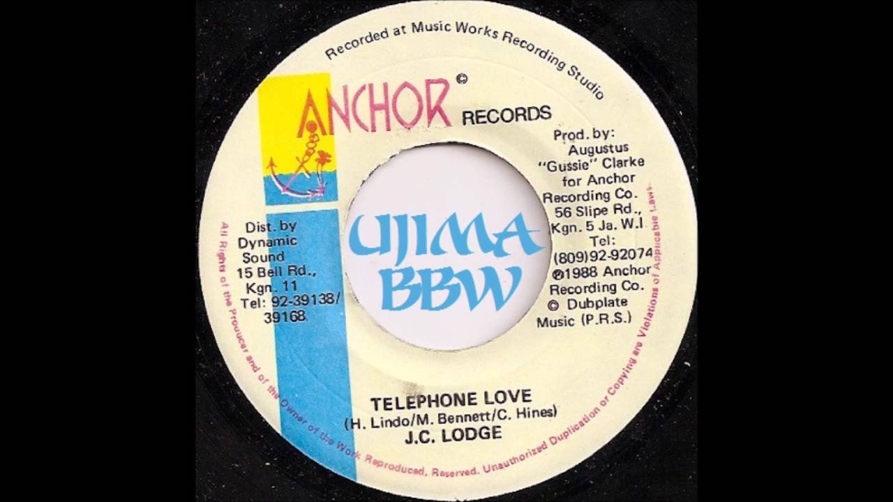 JC LODGE   Telephone Love   ANCHOR RECORDS   1988