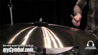 Paiste 20 Formula 602 Medium Flatride Cymbal - Played by Jason McGerr (1042520-1050212E)