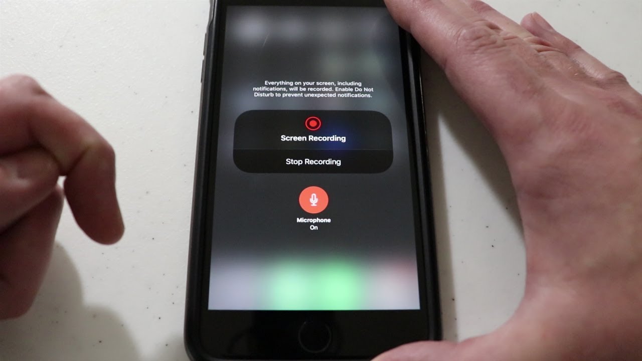 How To Screen Record With Sound Audio On Iphone Ipad Or Ipod Touch Youtube