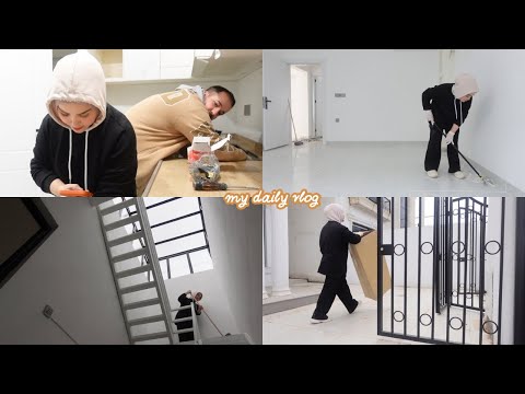أخيرًا… تنظيف البيت والاستعداد للانتقال 🏡