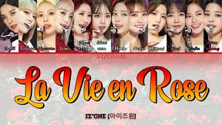IZ*ONE (아이즈원) - 'Intro + La Vie en Rose (라비앙로즈)' (Band Ver.) (Rom/Han/Eng) Color-Coded Lyrics