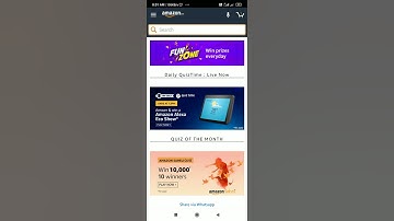 Amazon Quiz Answers Today | Win Amazon Alexa Eco Show | 20 March 2020