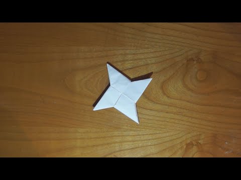 Video: Kako Napraviti Papirnati šuriken