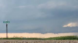 6/16/2025 - Time-Lapse of rotating wall cloud near Nicolett, MN