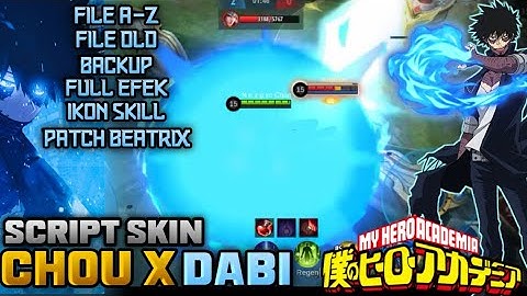 Script Chou X Dabi My hero academia