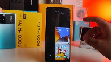 How to enable One Hand mode in Poco M4 Pro 5G, 4G