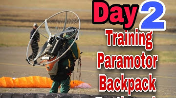 Paramotor training Day 2 | Paramotor training session 2 | Paragliding Training with pilot kuldeep ta