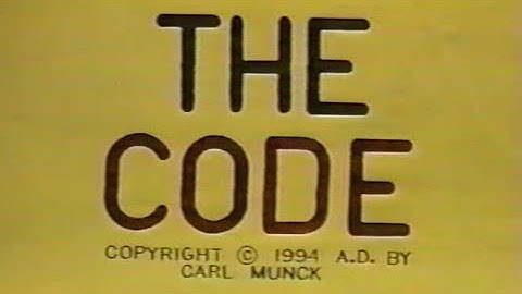 The Code by Carl P. Munk, Volume 2