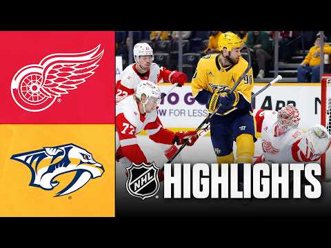 NHL: Predators vs Red Wings