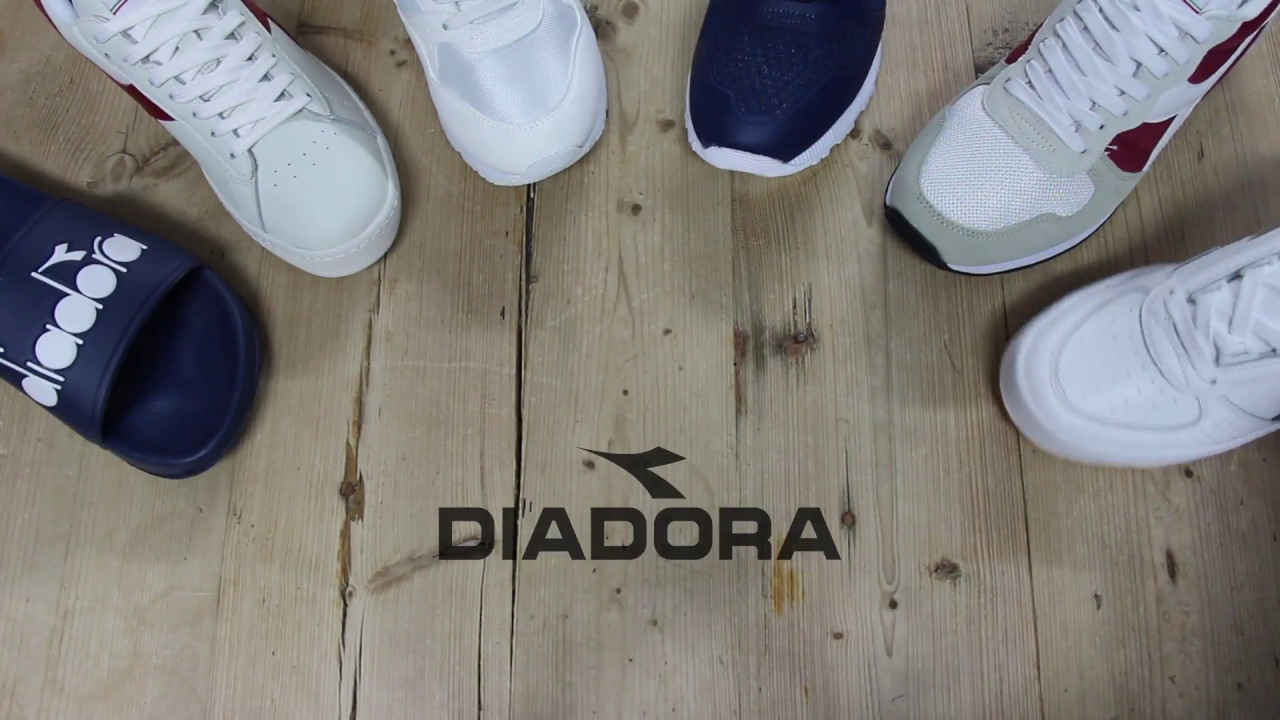 Diadora Koala entrenadores en Verde-Ligero Runner 80s retro clásico sneaker