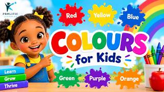 Learn Colours for Kids: Fun and Easy Colour Recognition for Toddlers and Preschoolers
