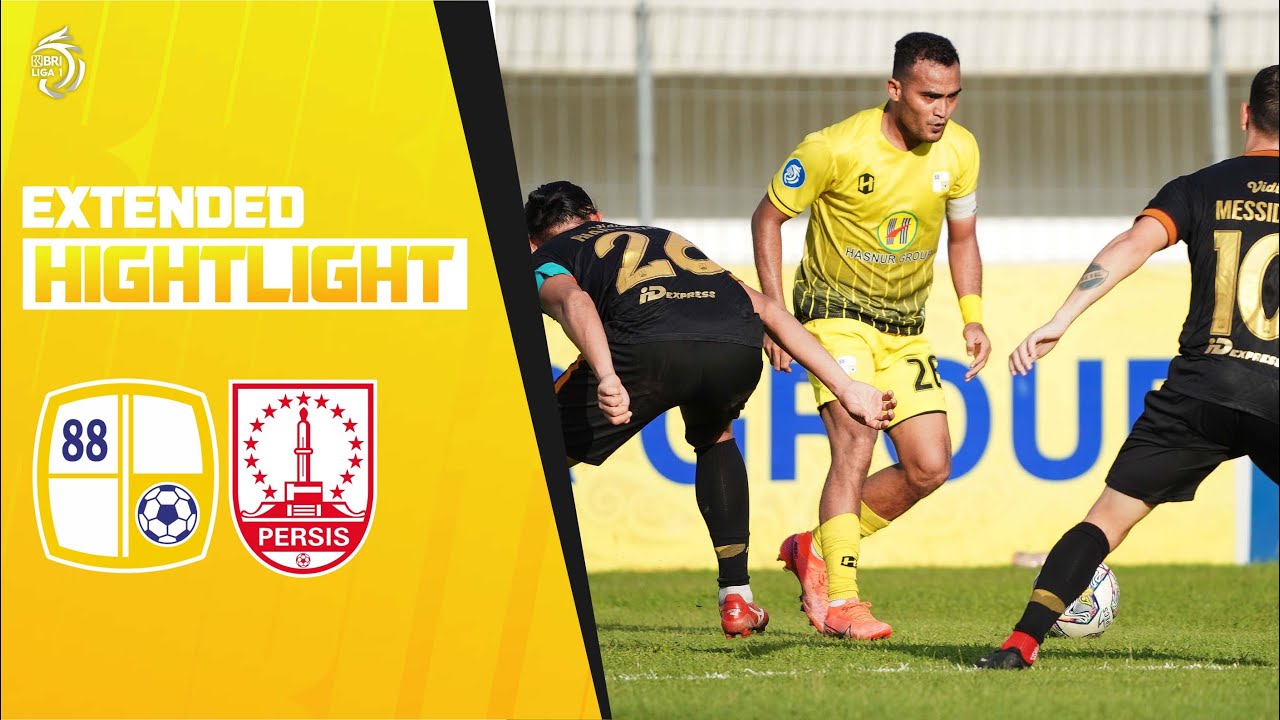 EXTENDED HIGHLIGHTS | PS BARITO PUTERA vs Persis Solo