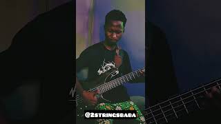 Funkiest African Bass player || Slap bass goes WRONG 😑