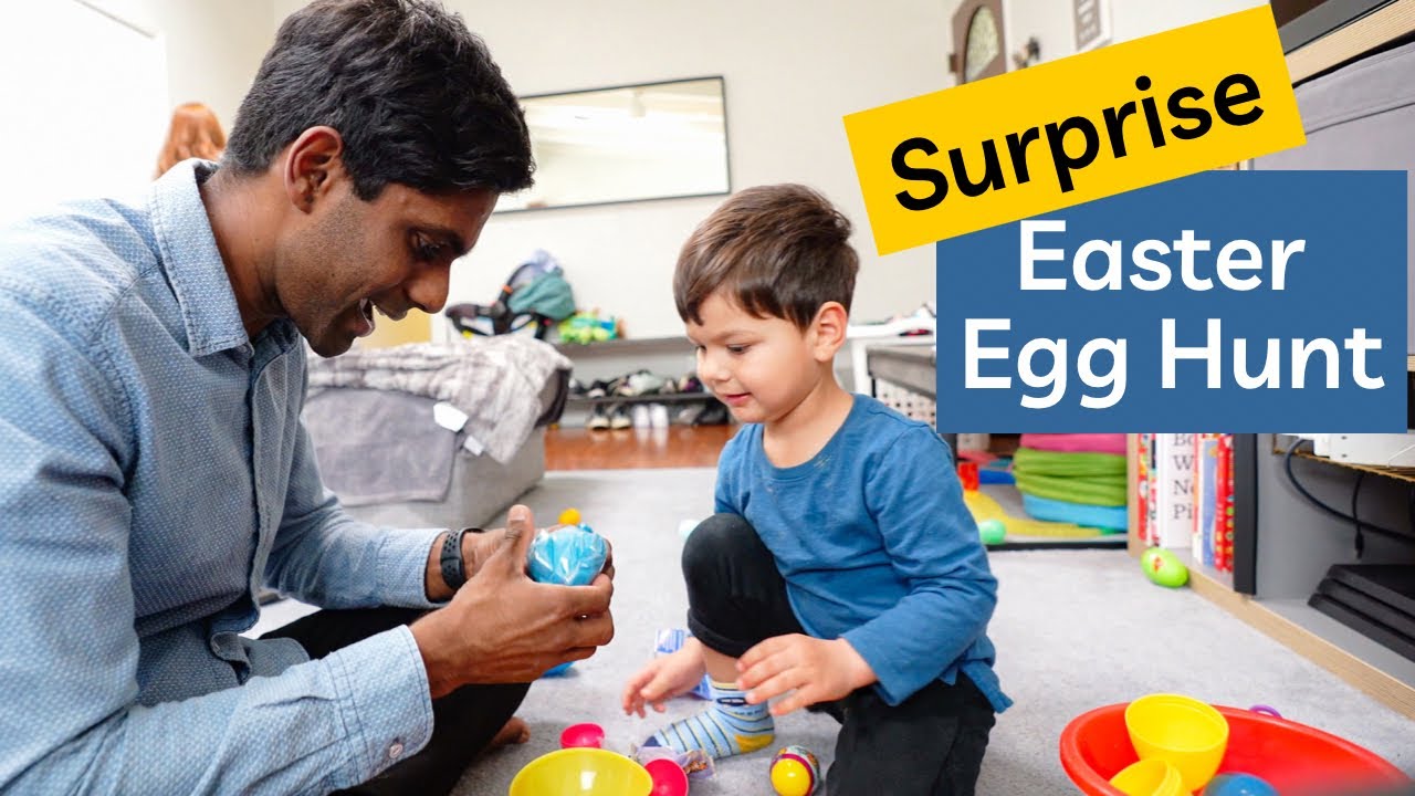 Surprise Easter Egg Hunt!! - YouTube