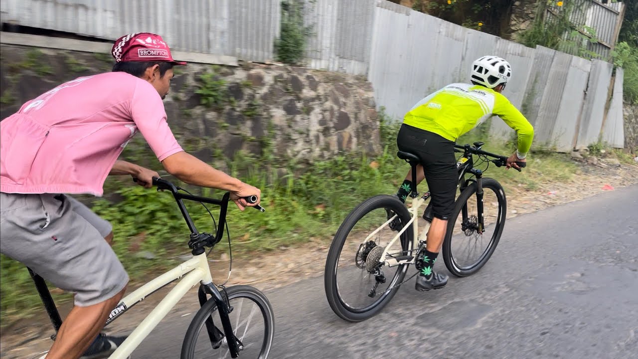 BMX vs MTB jurus 100k ! Bona finish solo 1st