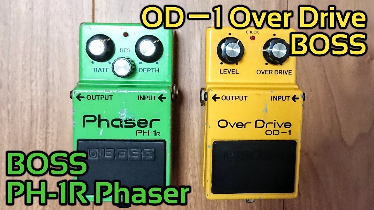 Boss OD-1 OverDrive Japan 1981