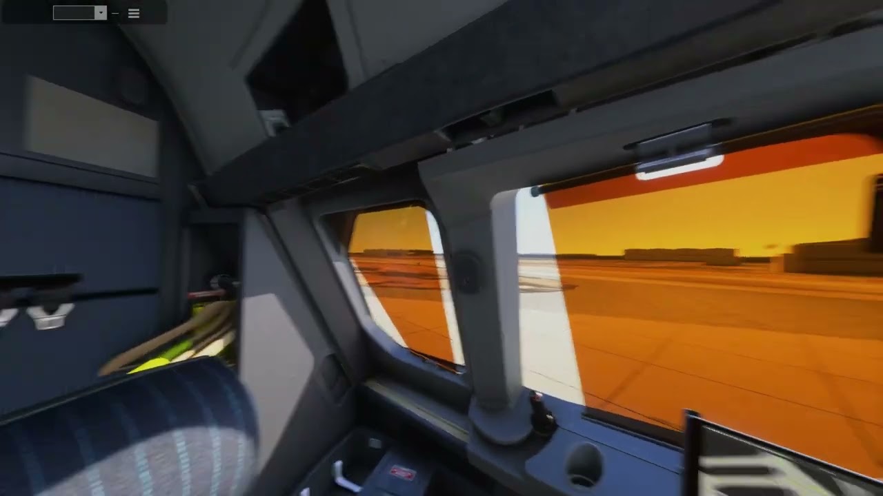 Preparing To Landing At BAGHDAD Int. Airport By Fenix A320 MSFS2024 