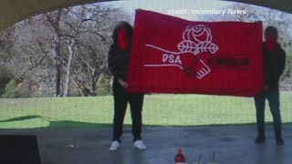 Congressional candidate says she was assaulted by anti-voting protesters