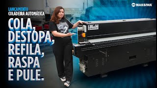 PRODUZIR EM ALTA ESCALA nunca foi tão FÁCIL! Coladeira Automática CBC.5G