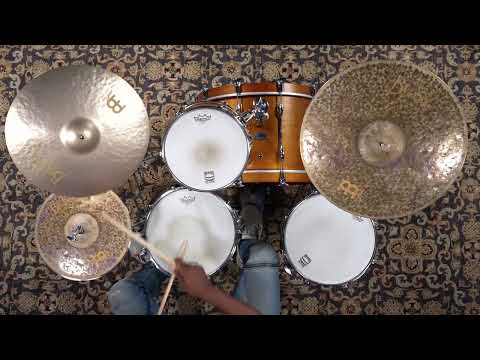 Meinl 18" Byzance Vintage Sand Medium Crash Cymbal - 1373g (B18SAMC-1081426F)
