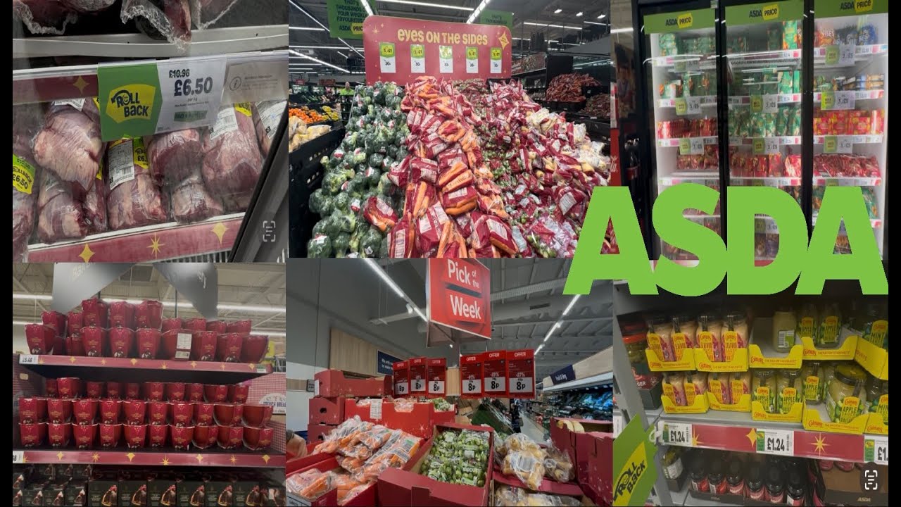 ASDA CHRISTMAS FOOD SHOPPING 🎄