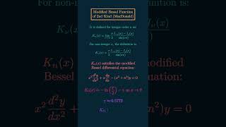 RANKING 100 FUNCTIONS BASED ON DIFFICULTY | #51 Modified Bessel Function of Second Kind #RecentDrift