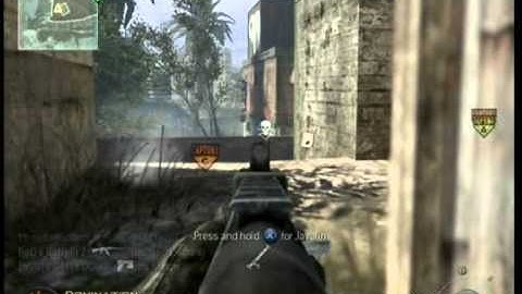 Modern Warfare 2 Spas 12 destruction on favela