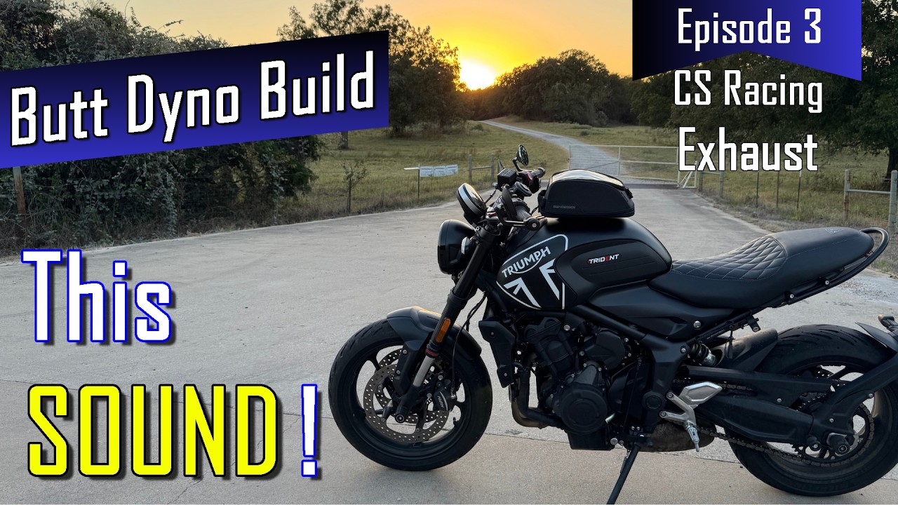 CS Racing Full Exhaust Install — Faster & Louder | Butt Dyno Build Ep. 3 | Trident 660