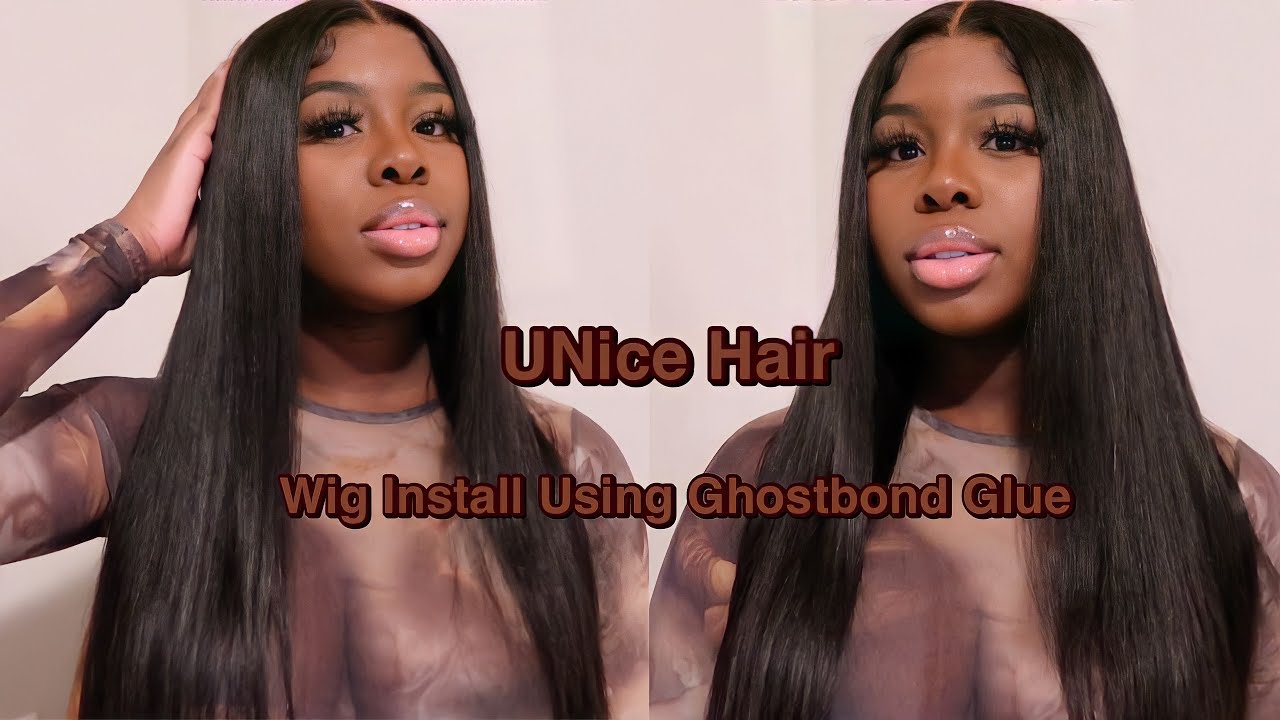 Watch Me Install My Lace Front Wig w/Glue ft. UNice Hair