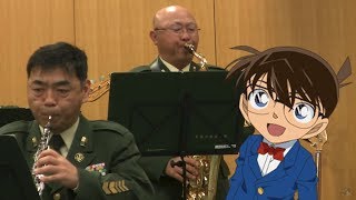 Detective Conan основная тема 🎷 Японский военный оркестр