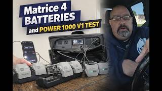 DJI Power 1000 Test: How Many Matrice 4 Batteries Can It Charge?