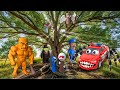 HUNTER Monster Police Spider Car vs Sprunki, Italian Brainrot, TUNG TUNG TUNG ANGLE | Carro Trovão