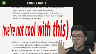 Breaking Down Minecraft's Insane Usage Guidelines Update