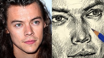 How to Draw Harry Styles