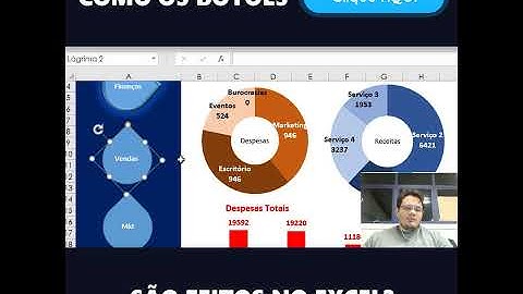 Como fazer botões no Excel com hiperlinks?