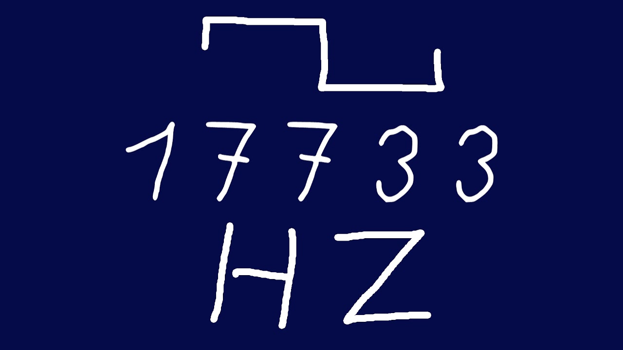 17733 hz square