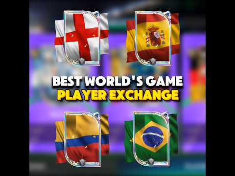 Best WORLD'S GAME Player Exchange? 🤔 #fcmobile