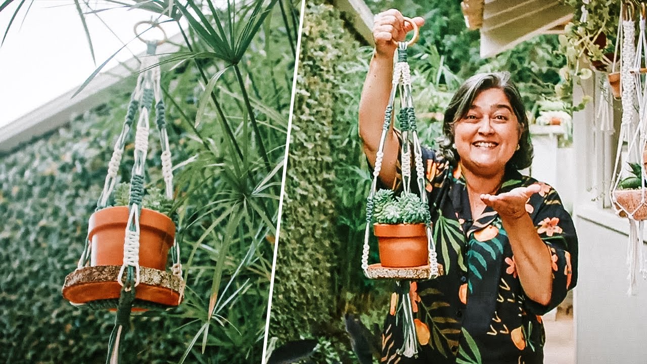 Suporte de Planta 2 Cores | Tutorial Passo a Passo