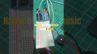 Did you know ? buzzer can play Happy birthday Tune #circuitdesign #steamsquad