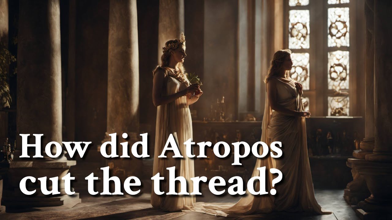 How did Atropos cut the thread? Greek Mythology Story - YouTube