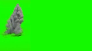 Green Screen Awan Hitam Berjalan