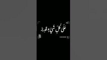 من سورة البقره ( أَلَمْ تَعْلَمْ أَنَّ اللَّه) بصوت الشيخ ياسر الدوسري