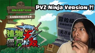 What? Zombies Ninja?! | Plants vs. Zombies Mod Warrior Edition Indonesia #1 screenshot 5