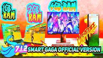 smart gaga official version 7.1.2 with free fire ob29 update | smart gaga world beast version