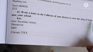 A LETTER FOR CLOSING A WINE SHOP NEAR THE SCHOOL