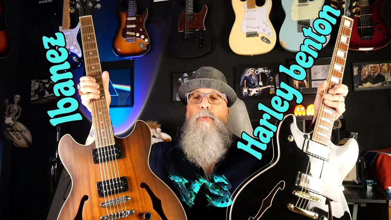 HARLEY BENTON vs IBANEZ HOLLOWBODY