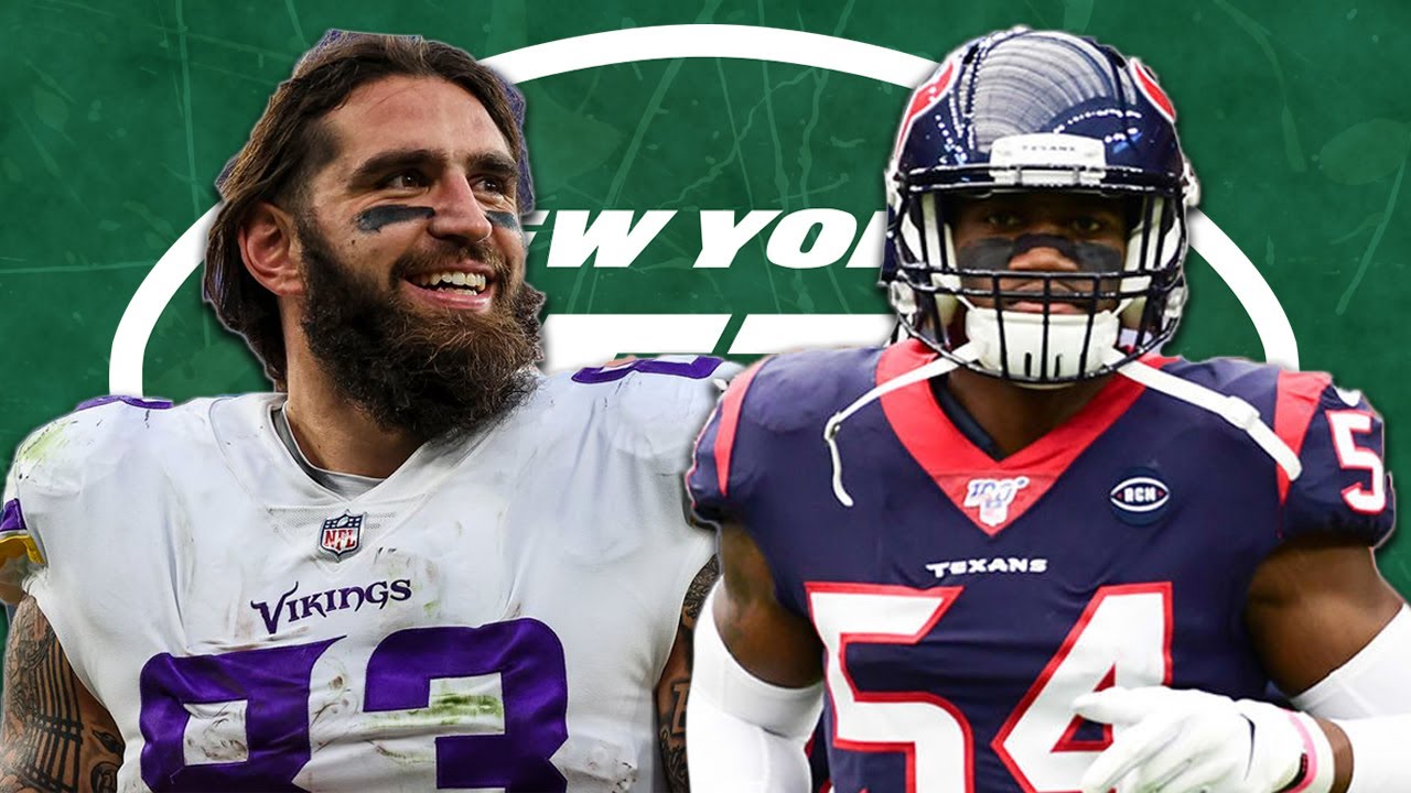 New York Jets Sign Tyler Conklin and Jacob Martin