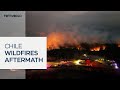 Chilean families return to ruins after deadly wildfires